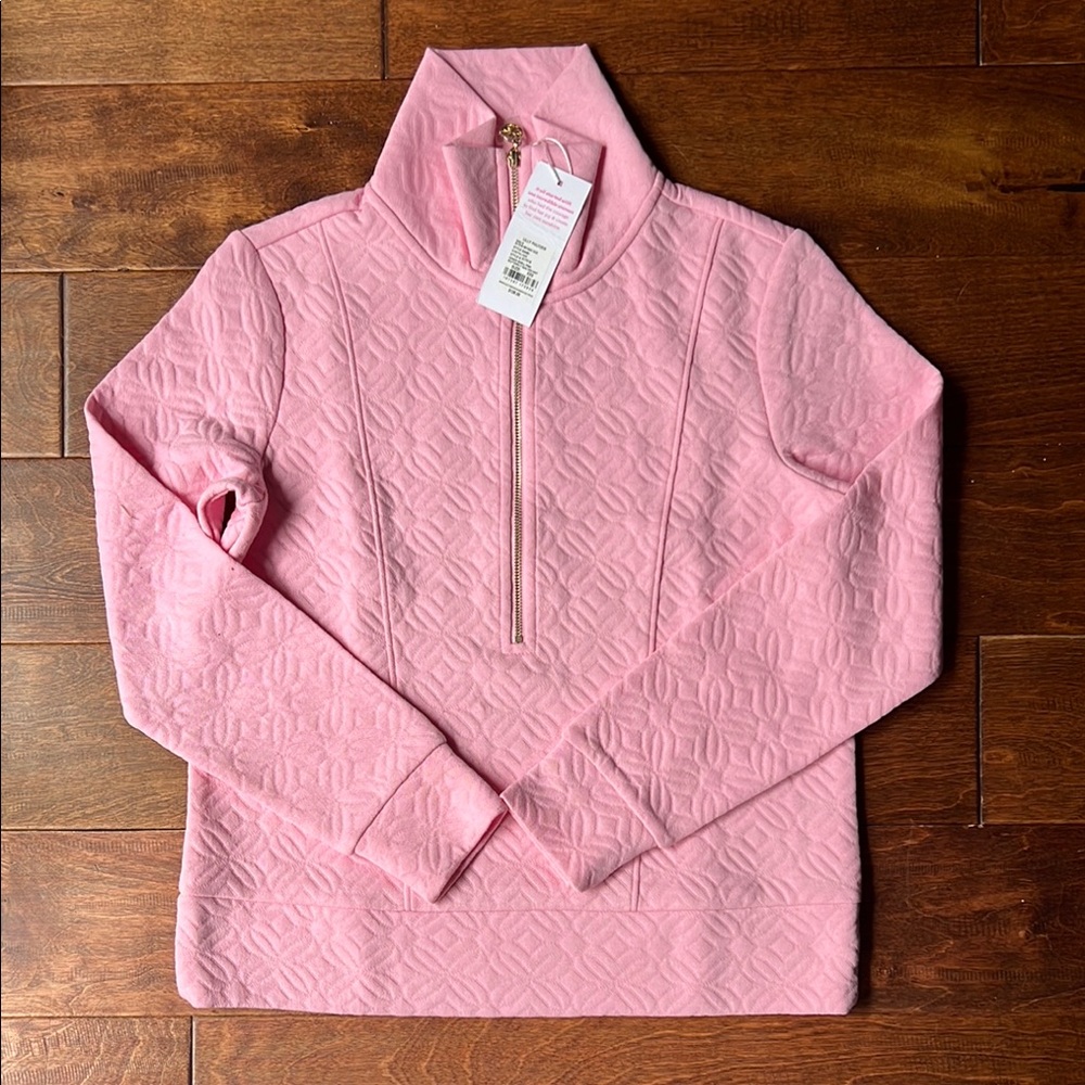 Lilly Pulitzer Pink Quilted Women's Popover